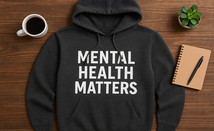 mental health matters hoodie