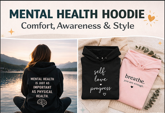 mental health hoodie