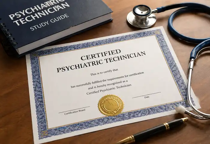Certified psychiatric technician credential desk