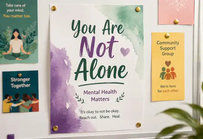 Mental health poster featured