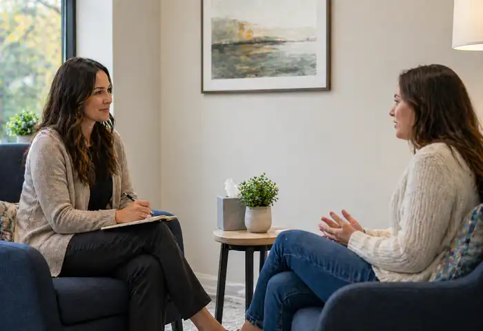 outpatient mental health therapy session