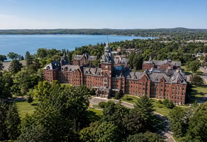 winnebago mental health institute campus aerial view