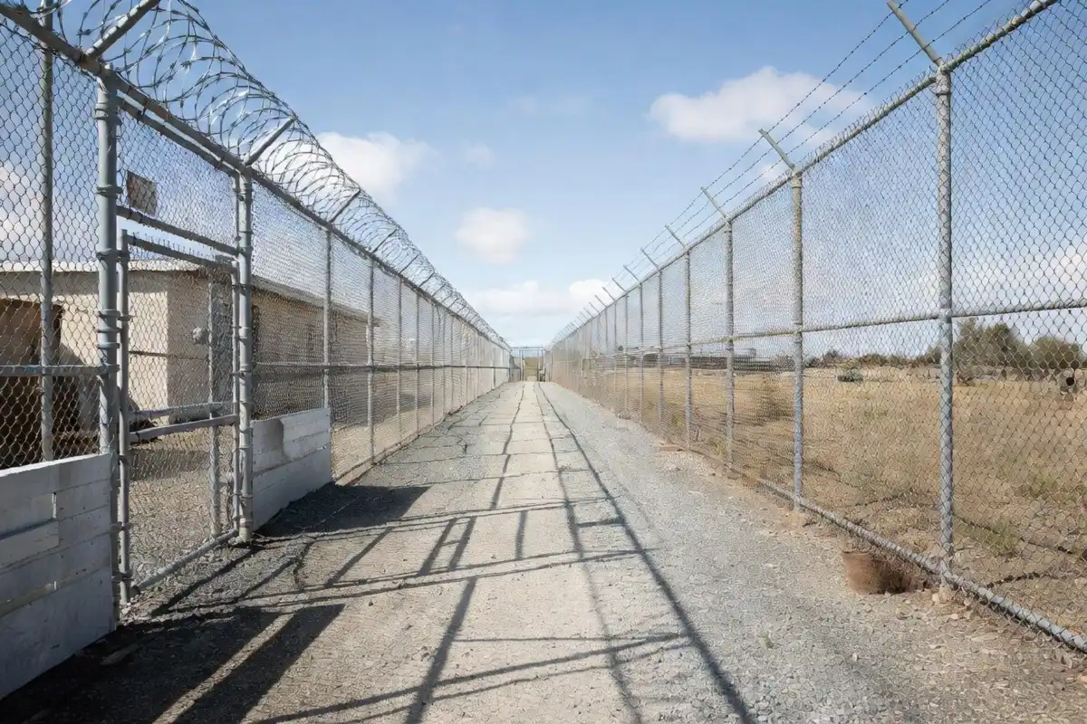 Corridor of a Florida state correctional facility representing the sentence in the case